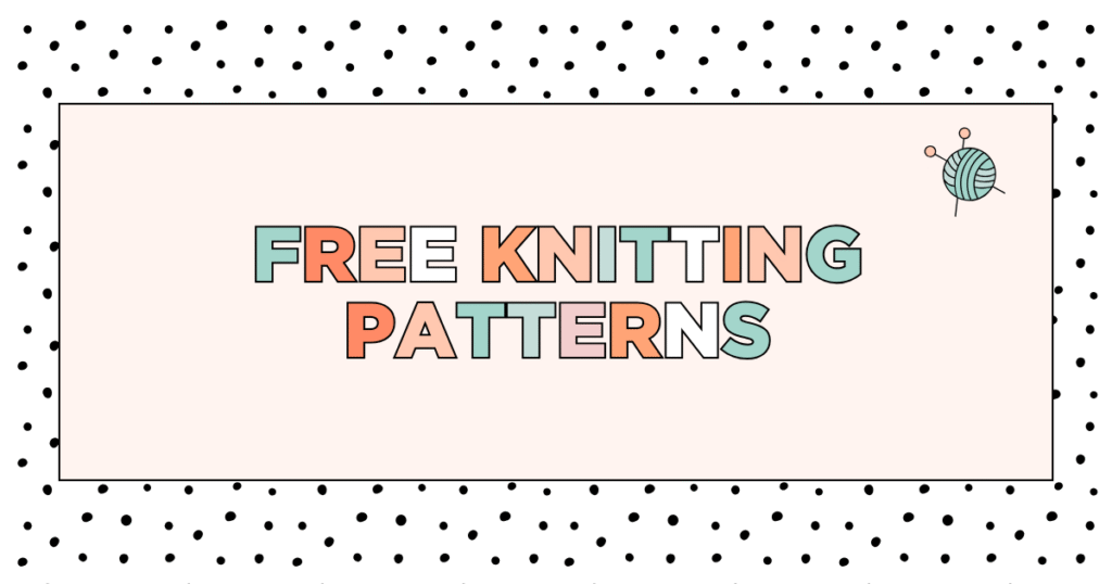 free knitting patterns graphic header jane burns blog